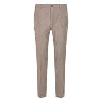 Pantaloni Incotex Beige Wool Pants Barbati