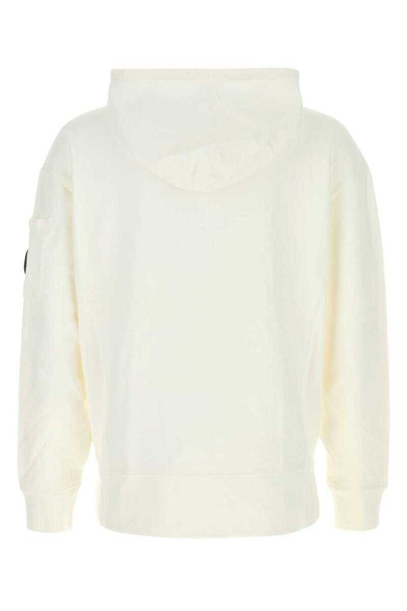Pulovere C.P. Company C.P. Company Sweatshirts WHITE Barbati (BM 19221978) 2