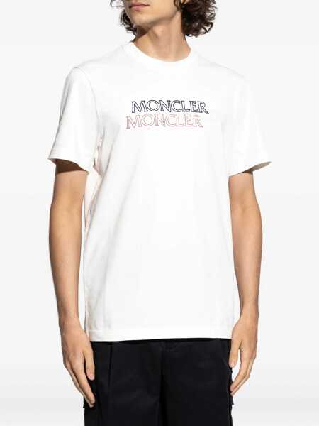 Topuri Moncler Moncler T-Shirts And Polos WHITE Barbati (BM 19223121) 3