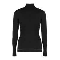 Pulovere Moncler Dama - Pulovere Moncler Moncler Sweater With A Turtleneck In Wool Black Femei (BM 19223304) - B-mall.ro