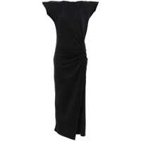 Rochii Isabel Marant Nadela Pleated Midi Dress Femei