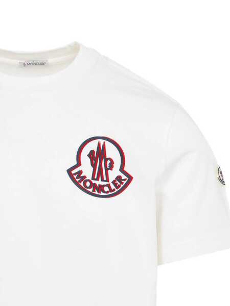 Topuri Moncler Moncler T-Shirts And Polos WHITE Barbati (BM 19223535) 3