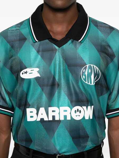 Topuri BARROW Barrow Barrow Green Sports Jersey With Logo GREEN Barbati (BM 19223820) 4