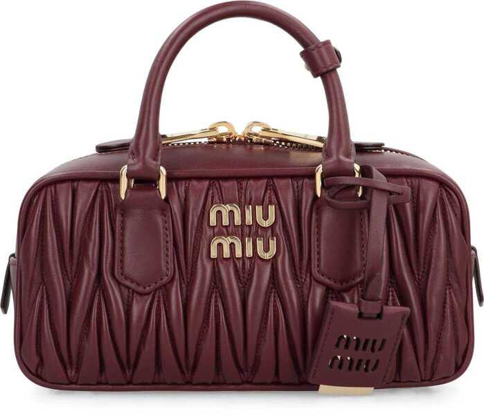 Genti de mana Miu Miu Miu Miu Borsa Arcadie In Quilted Napa. Red Femei (BM 19224060) 2