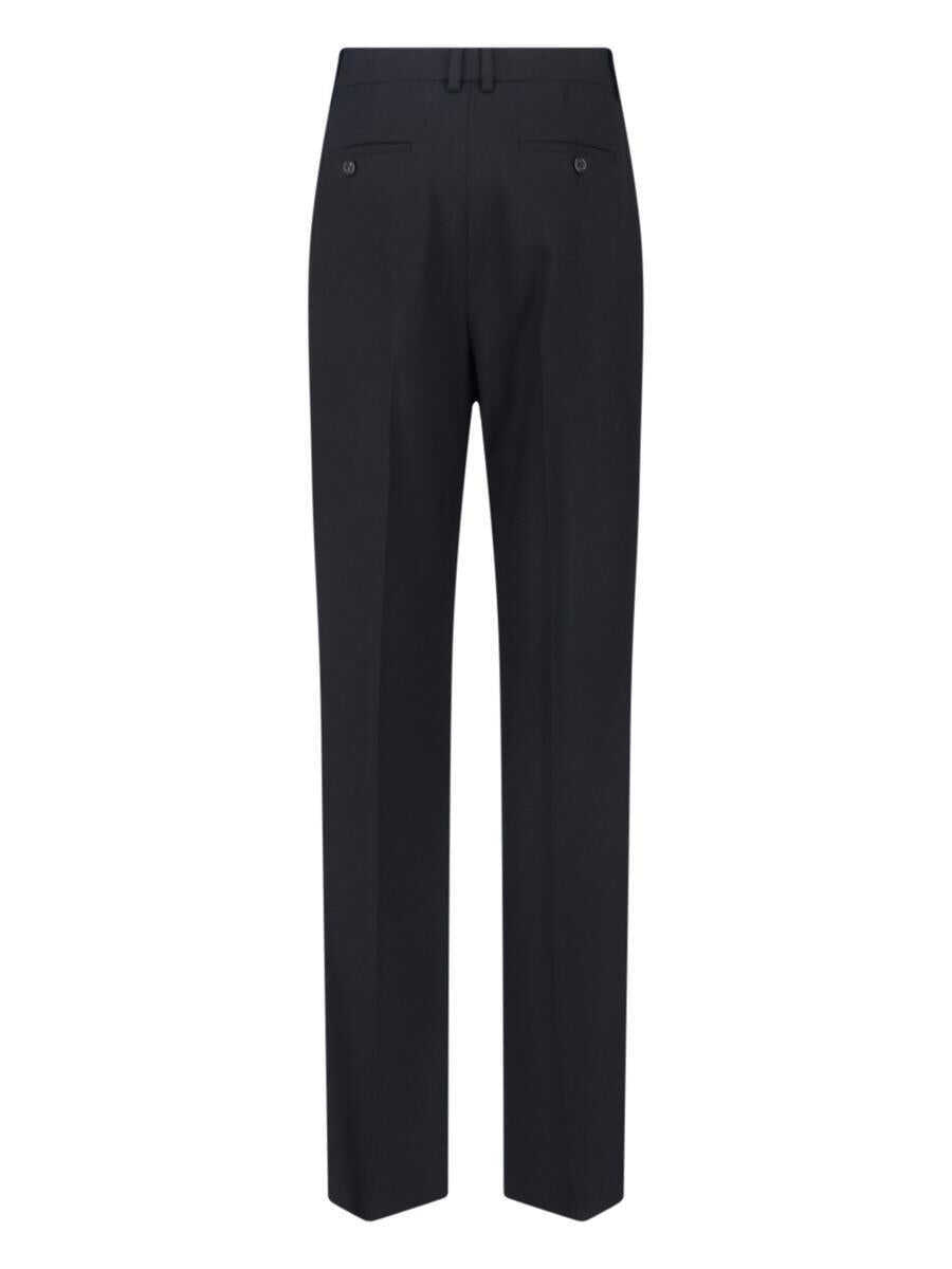 Pantaloni casual Saint Laurent Saint Laurent  Trousers Black Femei (BM 19224093) 2