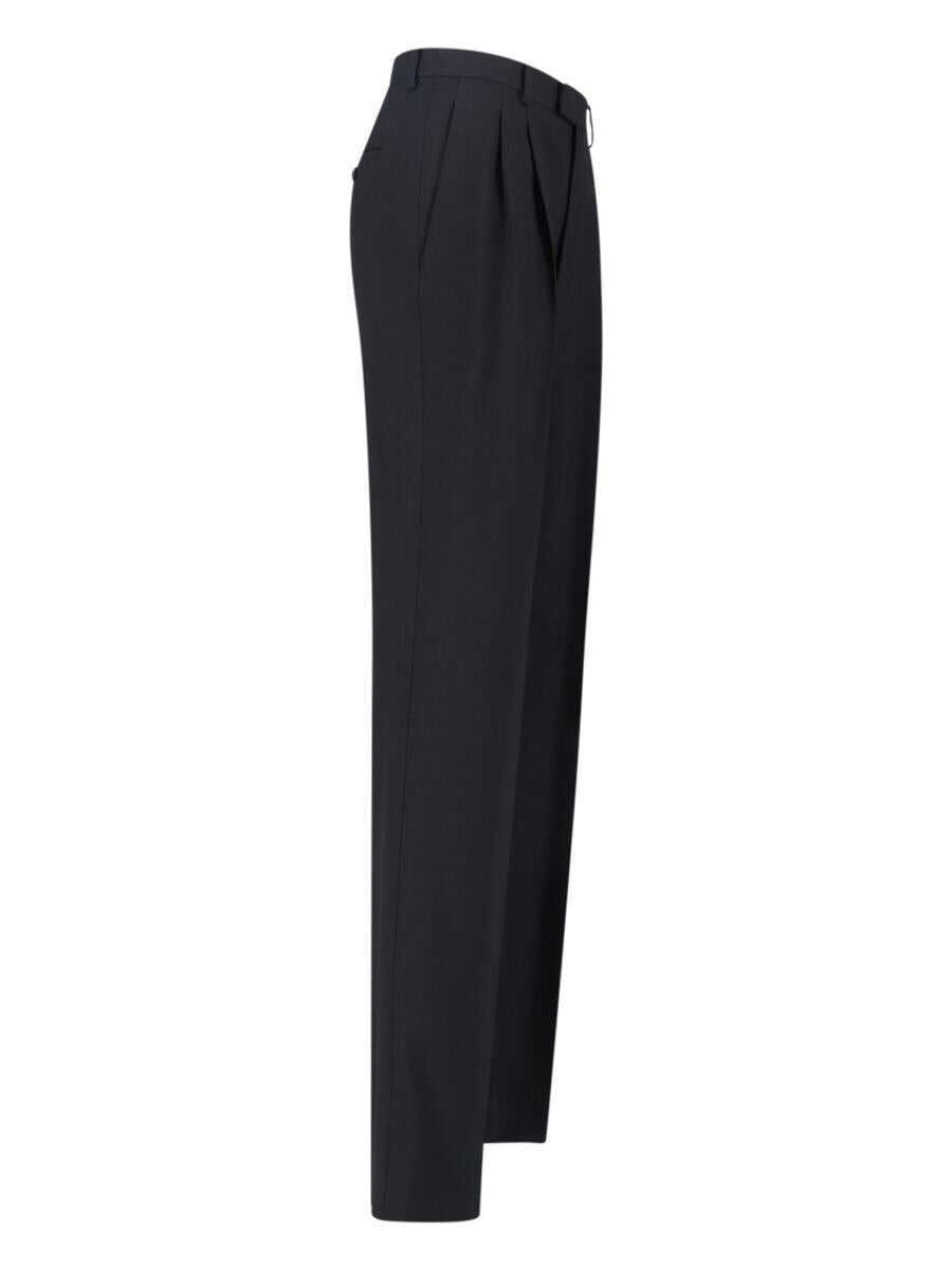 Pantaloni casual Saint Laurent Saint Laurent  Trousers Black Femei (BM 19224093) 3