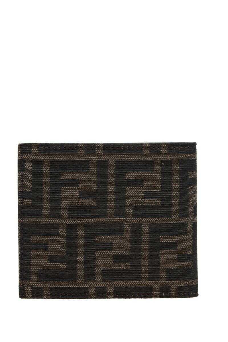 Portofele Fendi Fendi Wallets TOBACCO BLACK Barbati (BM 19224135) 3