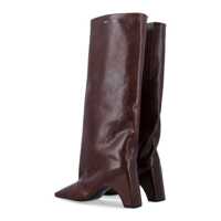 Pantofi cu toc COPERNI Dama - Pantofi cu toc COPERNI Coperni Bridge Leather Boots BROWN Femei (BM 19224411) - B-mall.ro