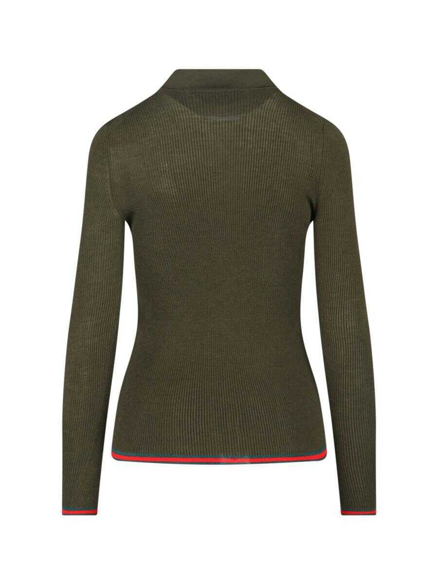 Pulovere Gucci Gucci Sweaters GREEN Femei (BM 19224639) 2