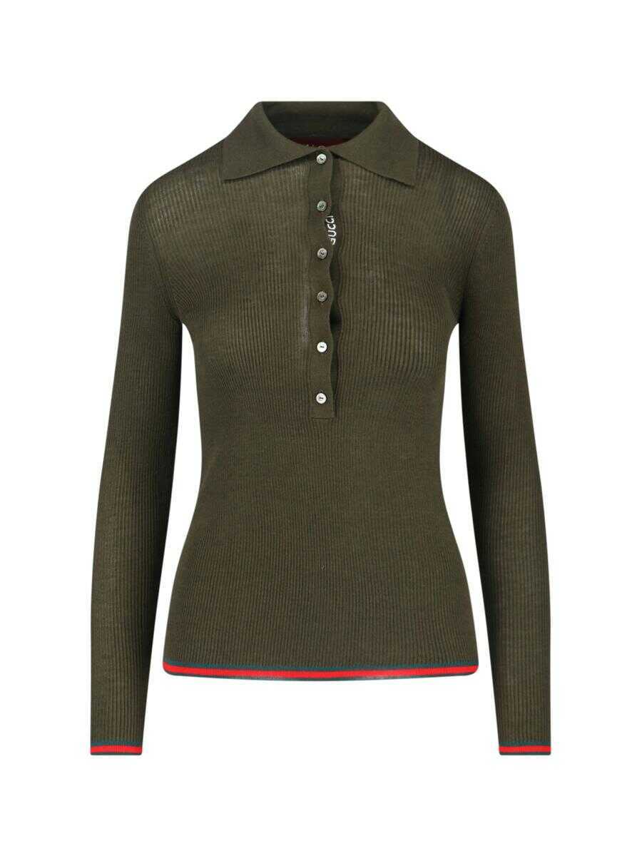 Pulovere Gucci Gucci Sweaters GREEN Femei (BM 19224639) 1