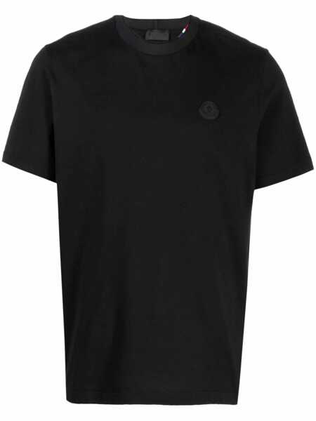 Topuri Moncler Moncler T-Shirts And Polos Black Femei (BM 19225047) 1