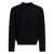 Vince Merino wool polo shirt Black