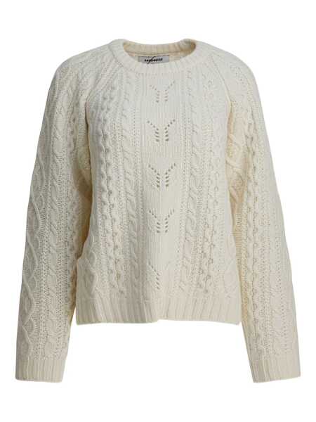Pulovere casual Sandbeige Knitwear White Femei (BM 19226658) 1
