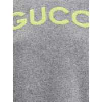 Imbracaminte Gucci Dama - Pulovere Gucci Wool Sweater with embroidered monogram TAUPE/PINK Femei (BM 19226708) - B-mall.ro