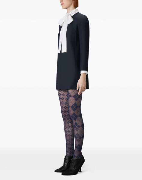 Rochii Thom Browne High Wool Suiting Shift Dress NAVY Femei (BM 19226720) 3