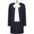 Thom Browne High Wool Suiting Shift Dress NAVY