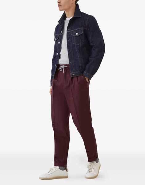 Jachete Brunello Cucinelli Denim Cotton casual Jacket DENIM RAW Barbati (BM 19226774) 2