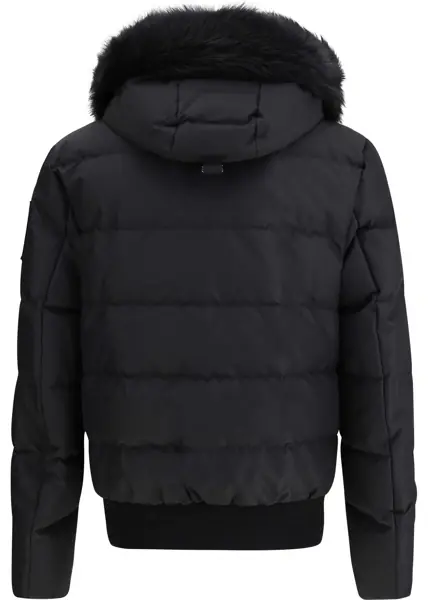 Geci de iarna Moose Knuckles Cloud Bomber Neoshear down Jacket BLK W/BLK SH Barbati (BM 19226801) 2