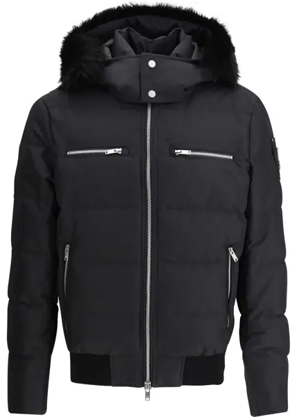 Geci de iarna Moose Knuckles Cloud Bomber Neoshear down Jacket BLK W/BLK SH Barbati (BM 19226801) 1