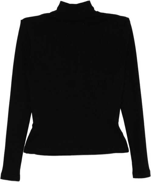 Pulovere casual CITIZENS OF HUMANITY Sheena Henley Longsleeve BLACK Femei (BM 19226846) 2