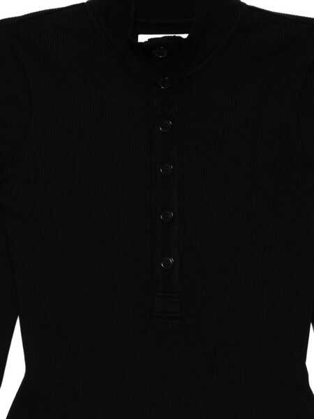 Pulovere casual CITIZENS OF HUMANITY Sheena Henley Longsleeve BLACK Femei (BM 19226846) 3