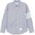 Thom Browne Flannel 4-Bar Shirt LIGHT BLUE