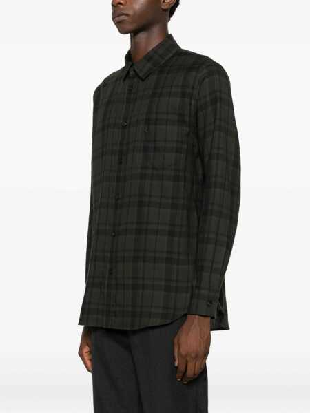 Camasi casual Saint Laurent Checked Shirt FALKLAND CHECKS OD Barbati (BM 19227092) 3