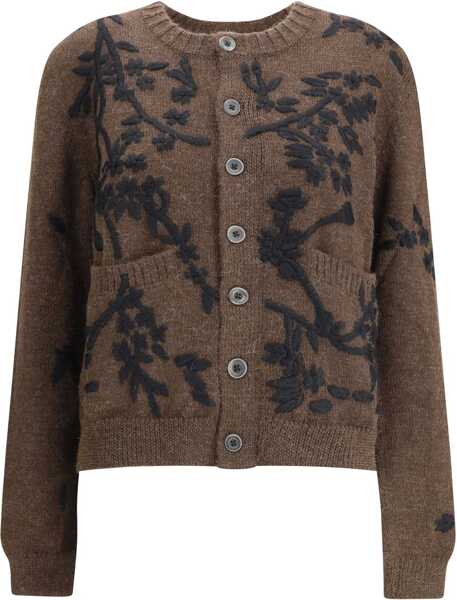 Cardigane BAZISZT Blossom Cardigan BROWN Femei (BM 19227095) 1