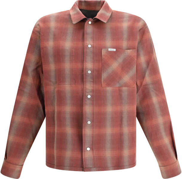 Camasi casual REPRESENT Bonded Reversible Check Shirt NERO Barbati (BM 19227101) 2
