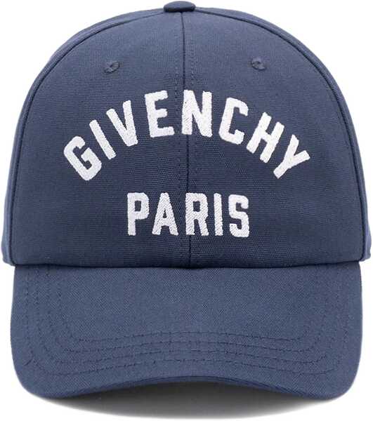 Sepci Givenchy Baseball Cap With Embroidered Logo BLUE Barbati (BM 19227296) 1