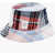 Thom Browne Cotton Checked Bucket Hat Multicolor