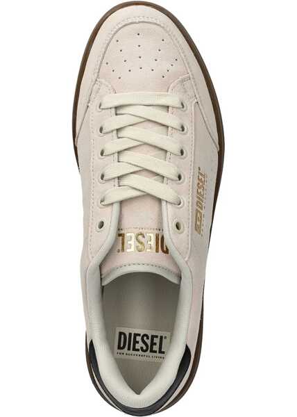 Sneakers Diesel Suede Athene Low-Top Sneakers Beige Barbati (BM 19227365) 4