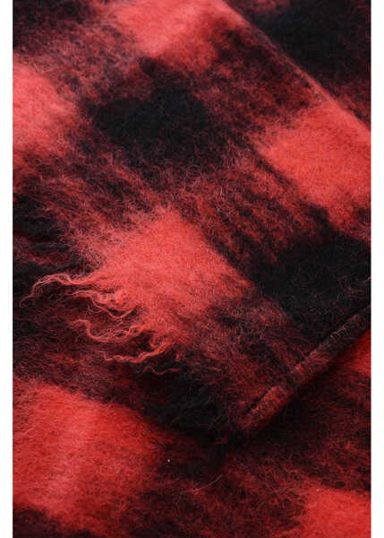 Esarfe Massimo Piombo Wool Two-Tone Scarf Red Barbati (BM 19227371) 2