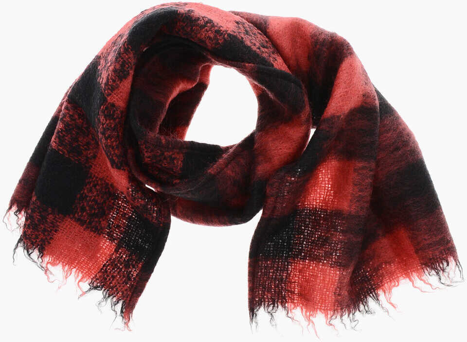 Esarfe Massimo Piombo Wool Two-Tone Scarf Red Barbati (BM 19227371) 1