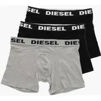 Lenjerie intima 3 Pack Stretch Cotton Boxers With Logoed Band Barbati