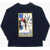 Ralph Lauren Printed Long Sleeved Crew-Neck T-Shirt Blue