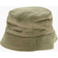 Caciuli Solid Color Bucket Hat With Frontal Logo Femei