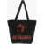 Raf Simons Cotton Tote Bag With Gradient Print Black