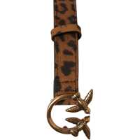 Curele Dama - Curele Pinko Belt with animal print Brown Femei (BM 19227626) - B-mall.ro