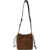 Pinko Bucket bag with animal print Brown
