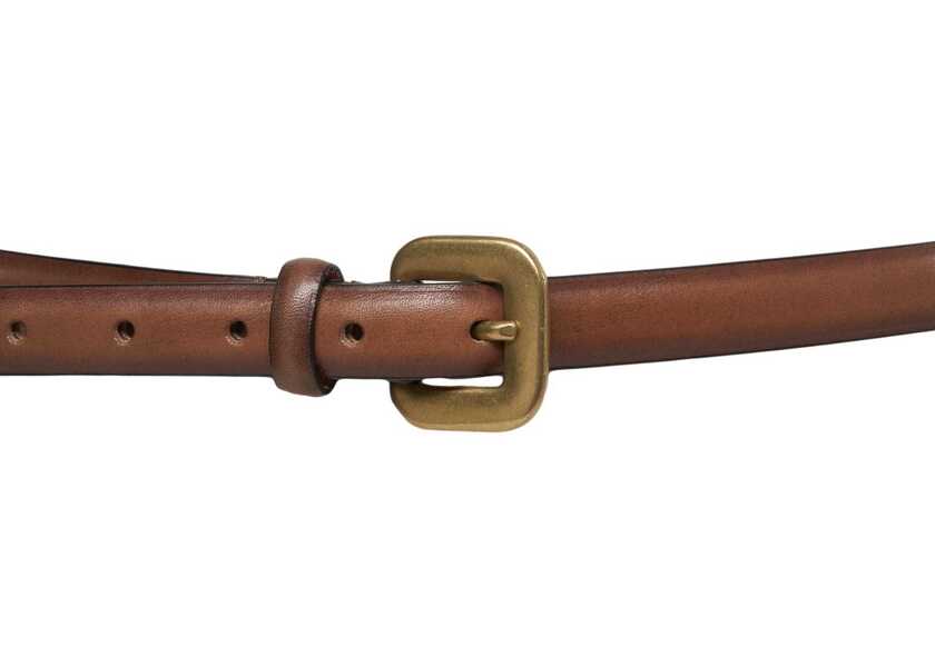 Curele GAVAZZENI Leather belt Alessandra Brown Femei (BM 19227641) 3