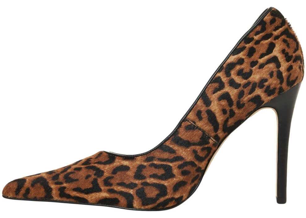 Pantofi cu toc Michael Kors Pony hair pumps with animal print Brown Femei (BM 19227656) 4