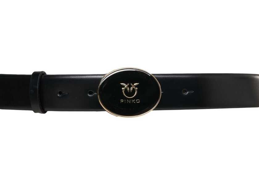 Curele Pinko Belt with logo buckle Black Femei (BM 19227665) 3