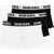 Diesel 3 Pack Stretch Cotton Boxers With Logoed Band White