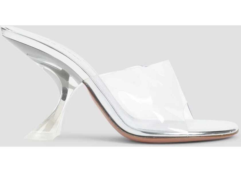 Sandale AMINA MUADDI Taylor Glass Sandals TRANSPARENT Femei (BM 19227827) 1