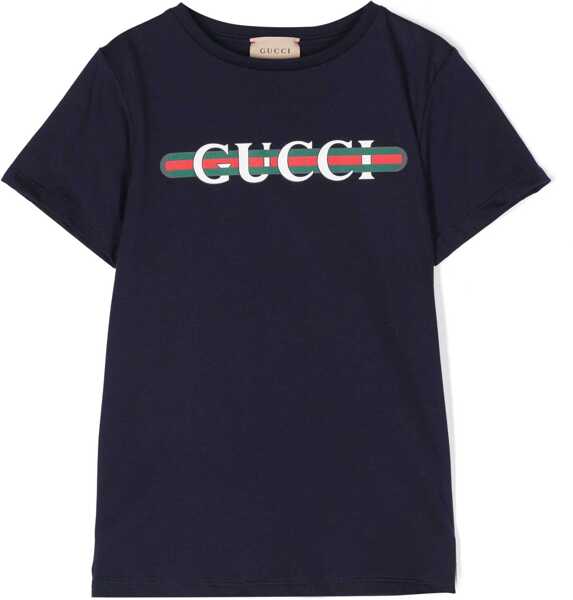 Tricouri Gucci Maxi Logo Printed Crew-Neck T-Shirt Red Baieti (BM 19227893) 1