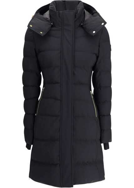 Geci Parka Moose Knuckles Watershed 3 Gold Parka BLK W/BLK SH Femei (BM 19227959) 2