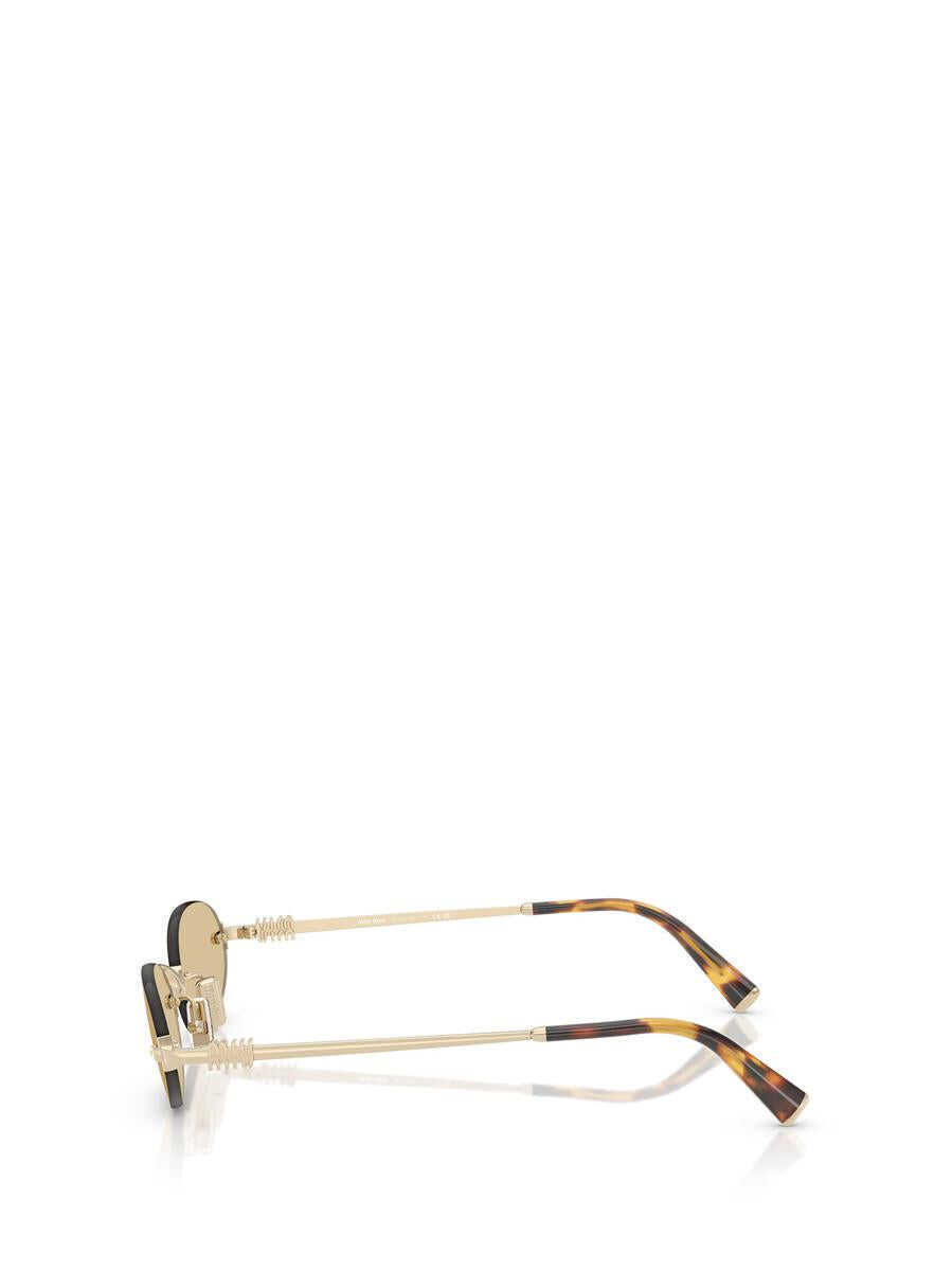 Ochelari de soare MIU MIU EYEWEAR Miu Miu Eyewear Sunglasses Gold Femei (BM 19228539) 3