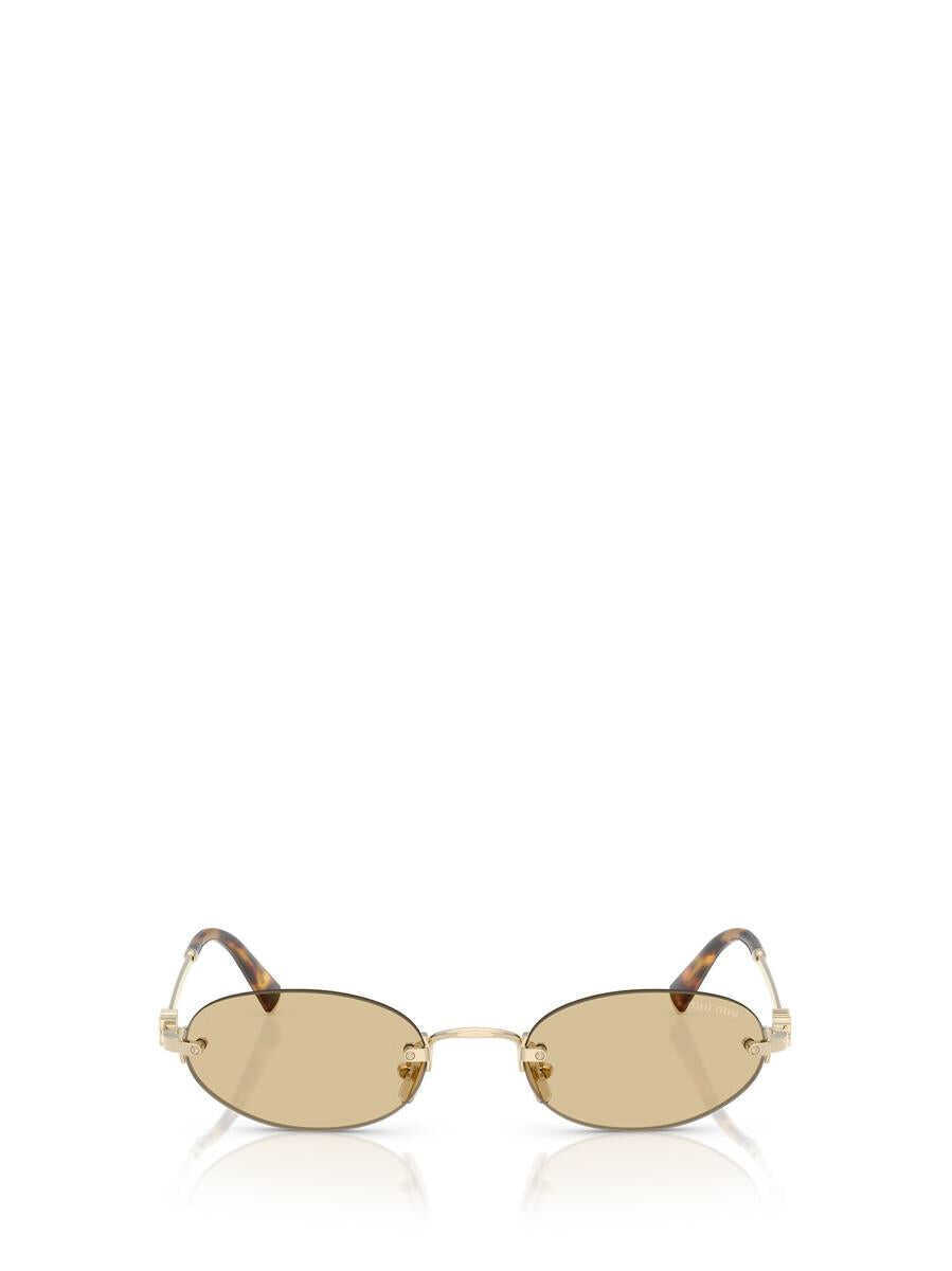 Ochelari de soare MIU MIU EYEWEAR Miu Miu Eyewear Sunglasses Gold Femei (BM 19228539) 1