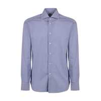 Camasi Borriello Napoli Cotton Poplin Shirt Barbati